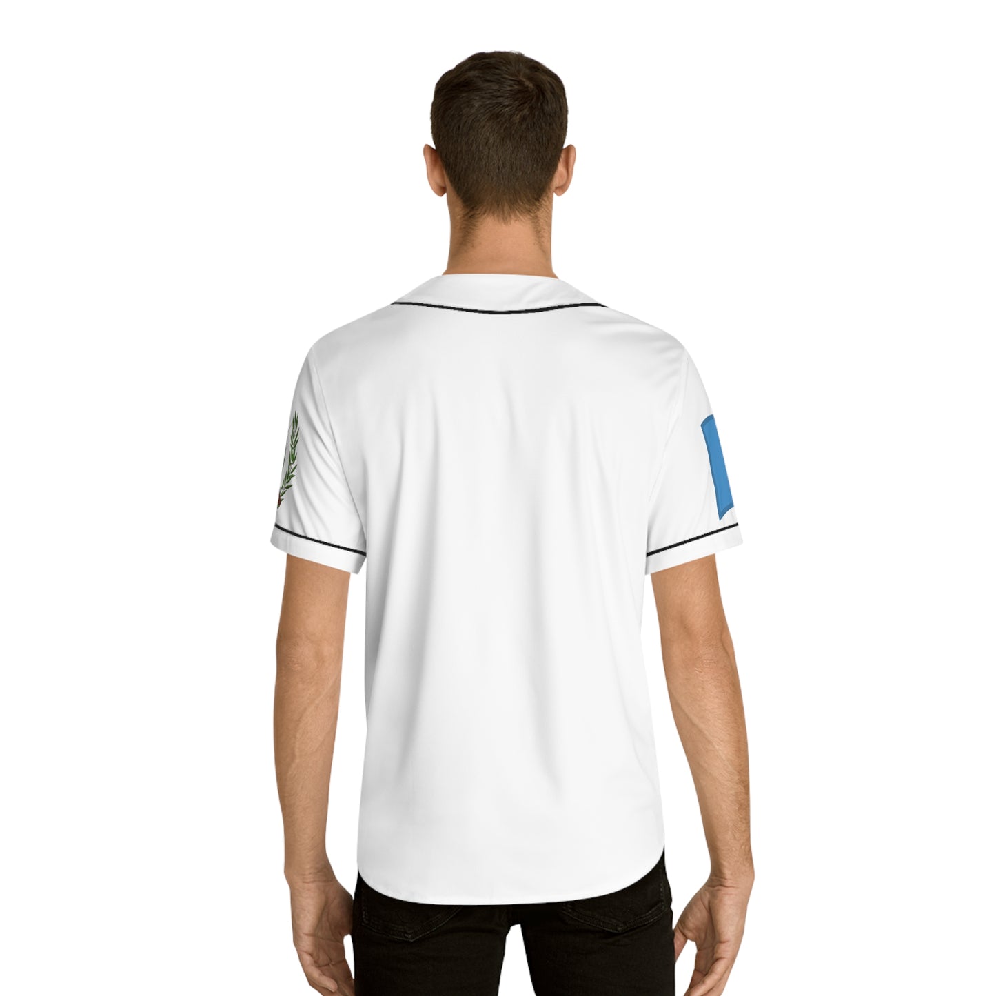 Men's Baseball Jersey (AOP) Camiseta de béisbol de Guatemala personalizada para hombres y mujeres, camiseta de orgullo guatemalteco