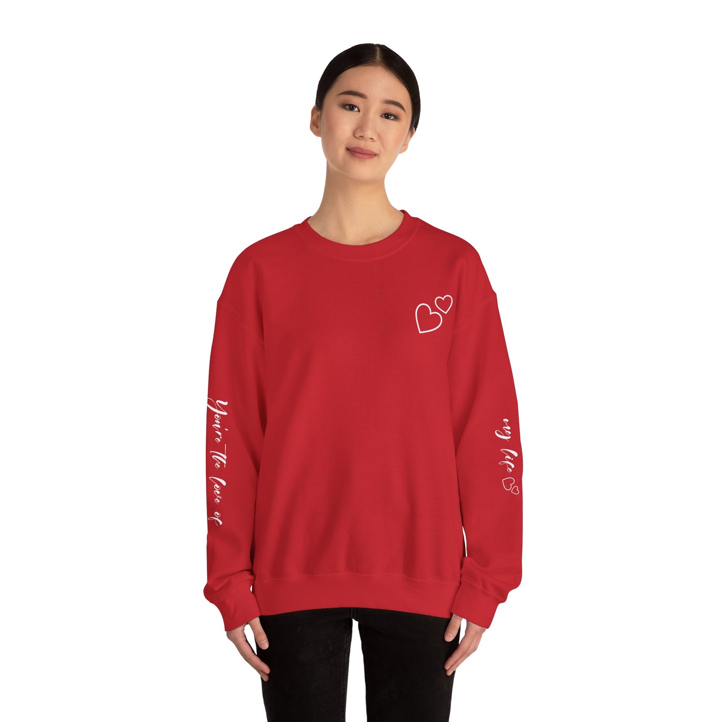 Unisex Heavy Blend™ Crewneck Sweatshirt Sudaderas unisex para el día de San Valentín, sudaderas unisex